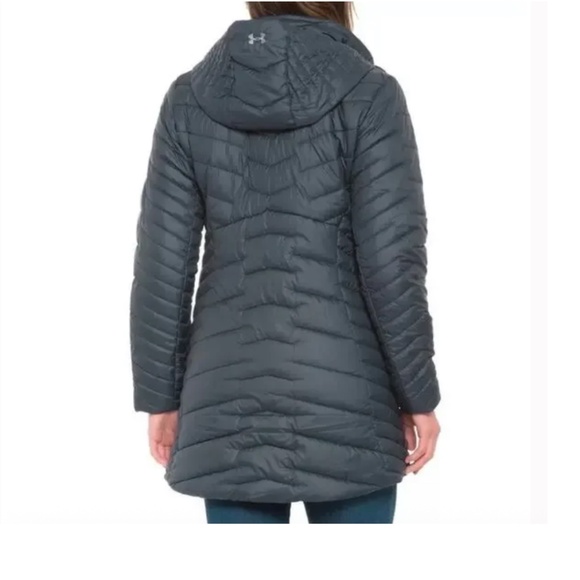 Under Armour ColdGear Reactor Parka – Women's Medium – Navy - Picture 1 of 4